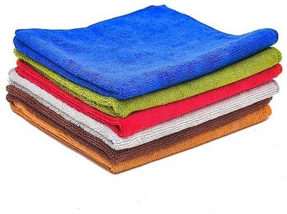 SKYZ PROFESSIONAL Microfiber Cleaning Cloth for Kitchen, Glass Windows, Car & Bike Wet and Dry Microfiber Cleaning Cloth