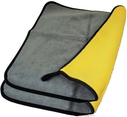 BLESSING Microfiber Double Layered Cloth Wet and Dry Microfiber Cleaning Cloth