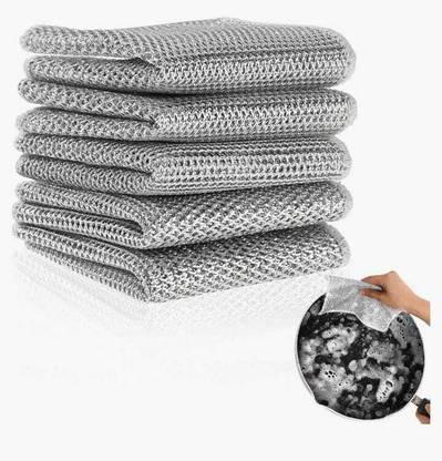 Made Easy Stainless steel kitchen cleaning cloth Wet and Dry Stainless Steel Cleaning Cloth