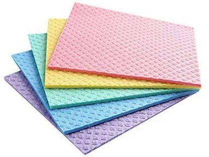 EasyShop Microfiber reusable cellulose cleanig wipes for multipurpose use Wet and Dry Microfiber Cleaning Cloth