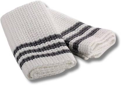 fezora Striped multi purpose cleaning cloth Dry Microfiber Cleaning Cloth