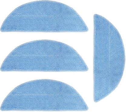 SERPLEX Pads Compatible with Ecovacs Deebot Y1 pro Robot Vacuums and Mops, 4-Pack Robotic Floor Cleaner