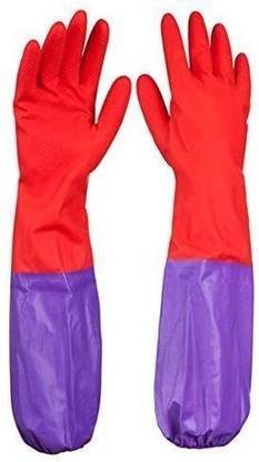 PAVITYAKSH LATEX GLOVES Long Elbow Gloves Wet and Dry Glove