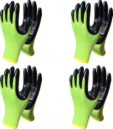 RBGIIT Nylon Gloves Cut & Heat Resistant Industrial Use For Finger & Hand Protection K0 Baseball Gloves