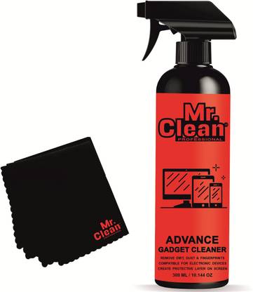 MCP Gadget Cleaner Spray 300ml with 1 Microfiber Cloth Suitable for Computers, Gaming, Mobiles, Laptops