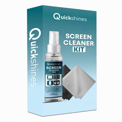 Quickshines Screen Cleaner Spray for Computers, Laptops, Mobiles, Gaming
