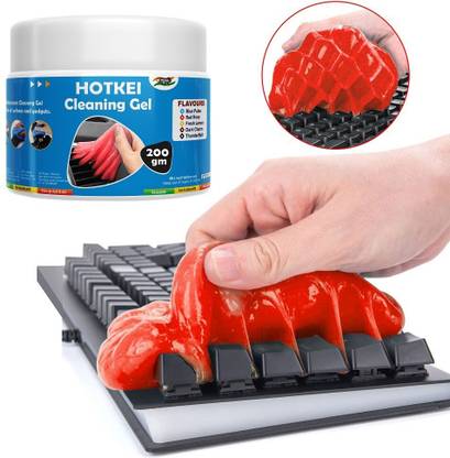 HOTKEI (200 gm)Multipurpose Laptop Pc Computer Keyboard Dust Cleaner Cleaning Slime Gel for Computers, Laptops, Mobiles, Gaming