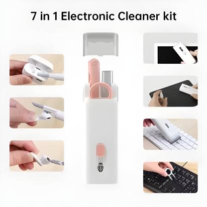 SRS 7 in 1 Electronic Cleaner kit, Cleaning Kit for Monitor Keyboard Airpods MacBook for Computers, Gaming, Laptops, Mobiles