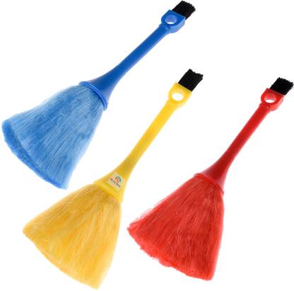 Heart Home Computer Brush|Computer Keyboard Brush|Kitchen Duster|Pack of 3|Multicolor for Computers