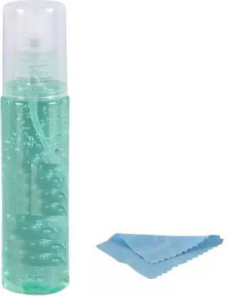 F5 SmartTech 100 ml 3 in 1 Cleaning Set with Micro Fiber Cloth and Brush for Computers, Laptops, Mobiles