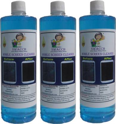 swacch Mobile Screen Cleaner (1 Litre) (Pack of 3) for Mobiles