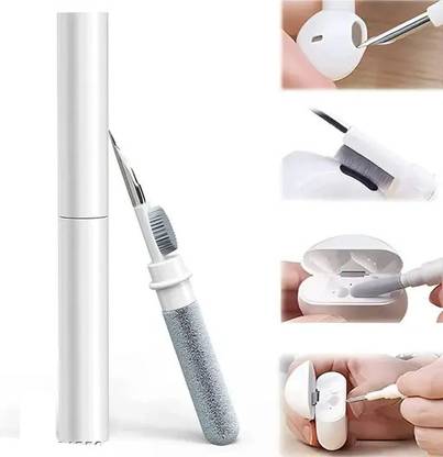 BUFONA Earphones Case Cleaning Tools Multi Function Soft Brush Cleaning Pen kit for Mobiles, Laptops, Computers