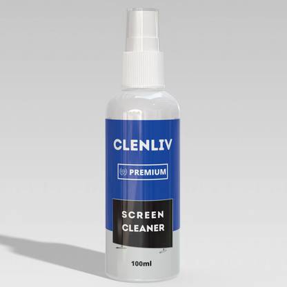 Clenliv Screen Cleaner Spray & Microfiber Wipe, PC Screen TV, Laptop, Phone , ipad Clean for Computers, Laptops, Mobiles, Gaming
