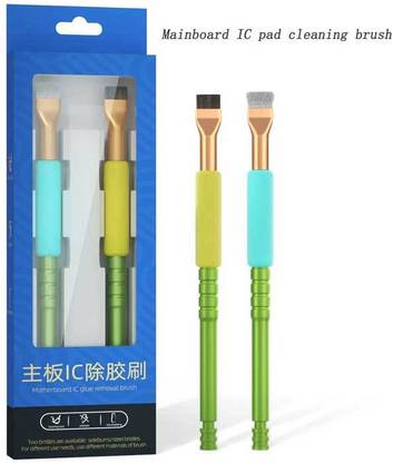 instabuyj 2pc CPU Brush Motherboard Cleaning Brush Anti-Static ESD Safe Cleaning Brush for Computers, Gaming, Laptops, Mobiles