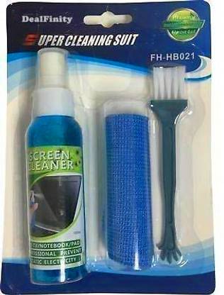 D S REFURBISHED 3 in 1 Screen Cleaning Set for PC, Laptop, Mobiles, LCD, LED, TV for Computers, Laptops, Mobiles