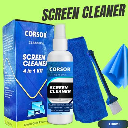 CORSOR Laptop Screen Cleaner | Mobile Phone Cleaning Kit | Cleaner for Computers for Mobiles, Laptops, Gaming, Computers