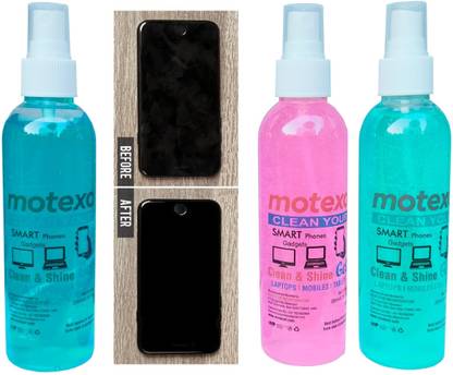 MOTEXO Laptop screen cleaner liquid for Computers, Gaming, Mobiles, Laptops