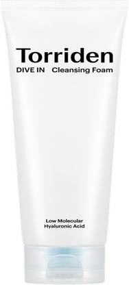 Torriden DIVE-IN Low Molecular Hyaluronic Acid Cleansing Foam Face Wash