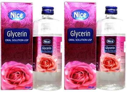 NICE Glycerin 400gm 2pcs (400*2=800gm) Face Wash
