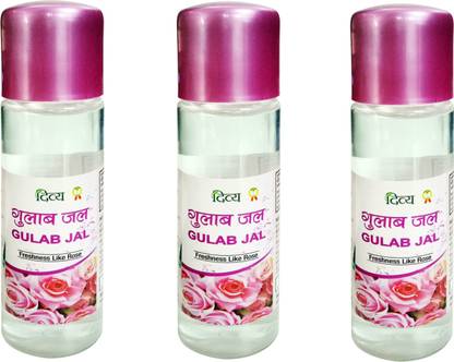 PATANJALI GULAB JAL 120ML EACH (PACK OF 3) Face Wash