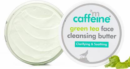 mCaffeine Green Tea Face Cleansing Butter | Moisturizing Makeup Remover & Face Cleanser Face Wash