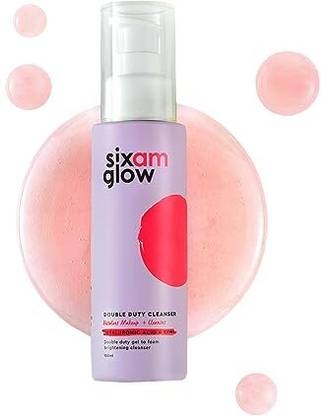 sixam glow Double Duty Cleanser Face Wash