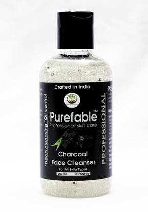 Purefable Charcoal Face Cleanser (200ml) Face Wash