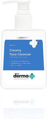 The Derma Co Creamy Cleanser for Sensitive Skin Face Wash