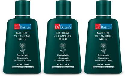 Dr Batra's Cleansing Milk 100ml-3Pcs KD9588 Face Wash