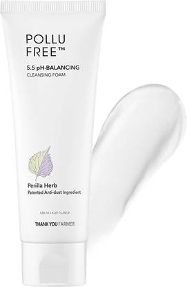 Thank You Farmer Pollufree 5.5 pH-Balancing Cleansing Foam (120ml)