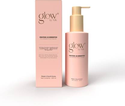 GlowbyNJK Micro Bubble Facial Cleanser for Refreshing Deep Clean For All Skin Types Face Wash