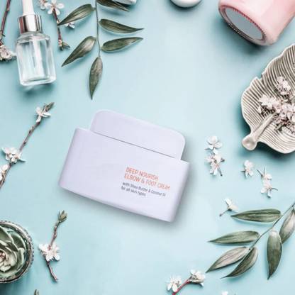 SHIZUKESA Shea butter+coconut oil Foot Cream for Cracked Heels | For Women & Men