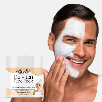 Laugha D-Tan Pack For Instant Tan Removal & Sun Damage Protection Face Wash