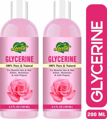 Lovita Organics Pure Glycerin for Beauty and Face, Hair & Skin Care Face Wash