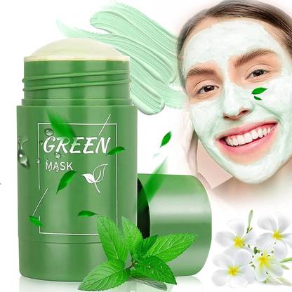 YAWI Green Tea Purifying Clay Stick Mask Anti Acne Cleaning Solid Mask Stick For Face