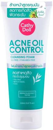 CATHY DOLL ACNE OIL CONTROL CLEANSING FOAM 150ML Face Wash