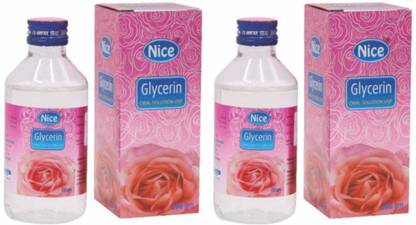 NICE Glycerine ( 2 Pc x 200 ml ) Face Wash