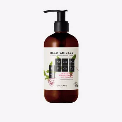 Oriflame Sweden BEAUTANICALS Revitalising Body Cleanser Face Wash