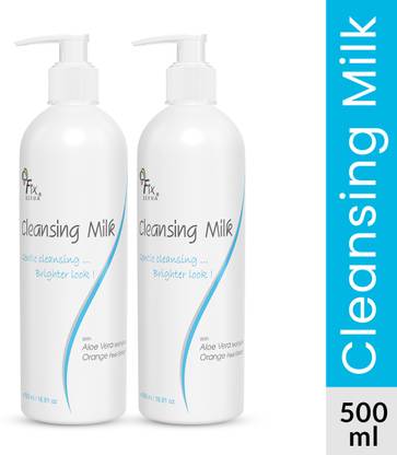 Fixderma Cleansing Milk for Face, Moisturize & Hydrates Skin, For All Skin Types Face Wash
