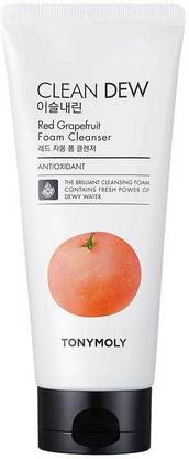 Tonymoly Clean Dew Red Grape Fruit Foam Cleanser Face Wash