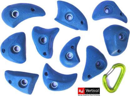 Vertical Enterprises Edges-2 (Set of 10 small Dual Texture holds) Climbing Hold