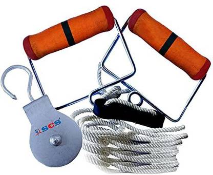 SCS Pulley for Frozen Shoulder Exercise Metal Iron Rope Set Climbing Pulley