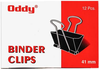Oddy Clip Series Medium Metal Binder Clip