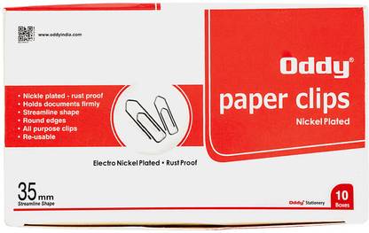 Oddy Clip Series Medium Metal Paper Clip