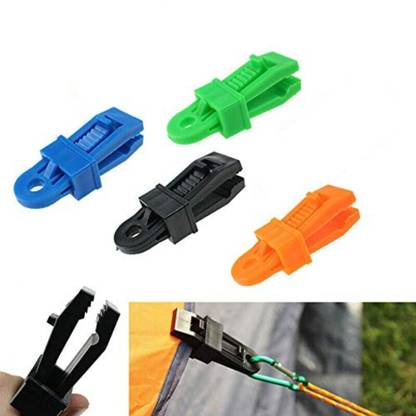 EDBIRET Opaque Free Polypropylene Tarp Clips