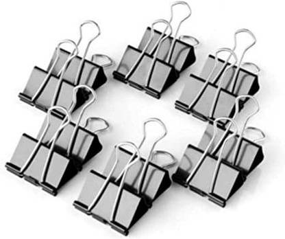 Kavmart 12 19 MM Plastic Paper Binding Clip