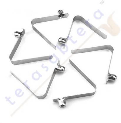 terasabtera SINGLE BUTTON 8MM STAINLEES STEEL SINGLE BUTTON