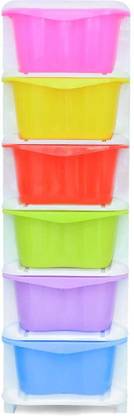 Sami Mart r Plastic Modular Drawar Multicolour6XL Drawa Drawer Divider