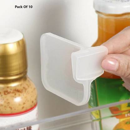 KUNYA Pack of 10 Fridge Storage Divider Sachet Seasoning Sauce Packet Space Saving Drawer Divider