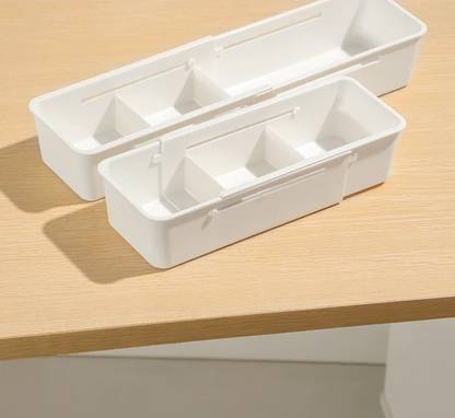 FORWAY Set Of 3 Big Stackable Slider Kitchen Drawer Divider